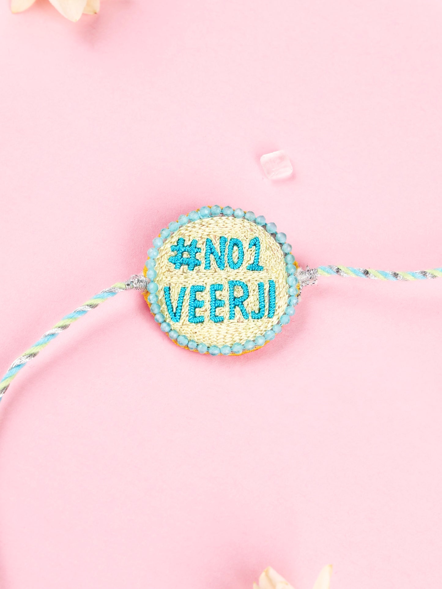 Handmade No.1 Veerji Rakhi for Raksha Bandhan gifting