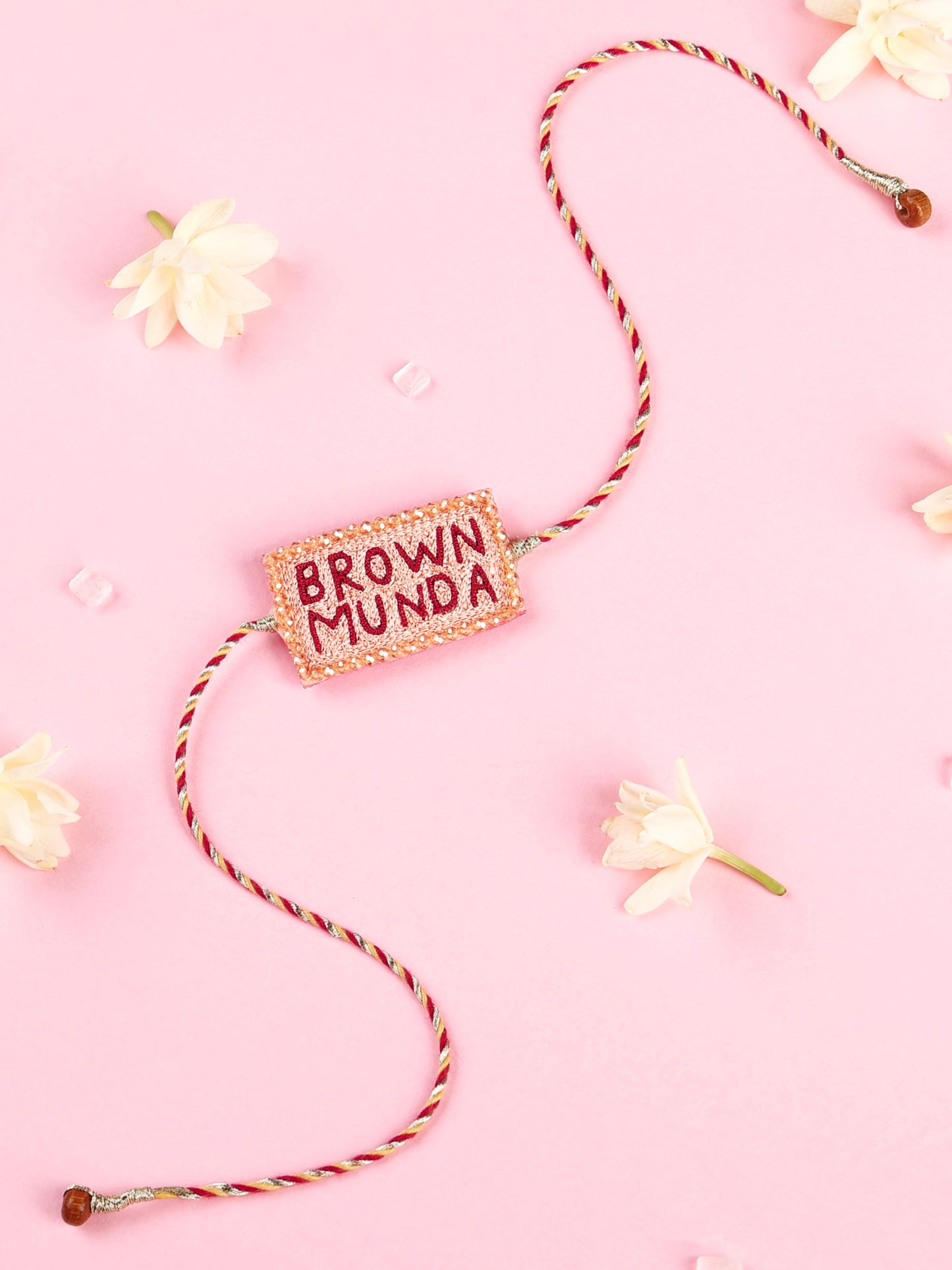 Handmade Brown Munda Brother Rakhi for Raksha Bandhan gifting