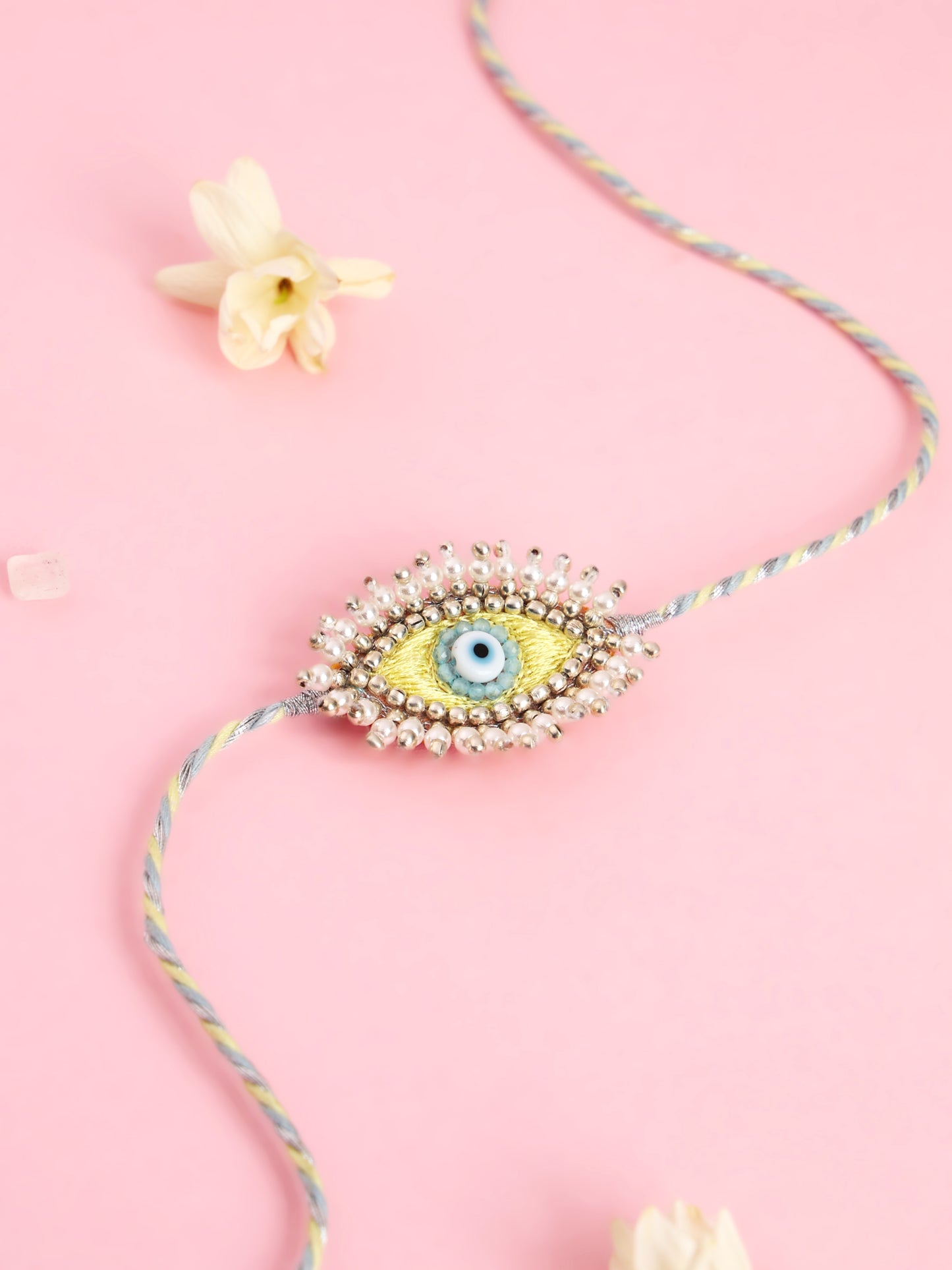 Evil Eye Yellow Brother Rakhi 2026