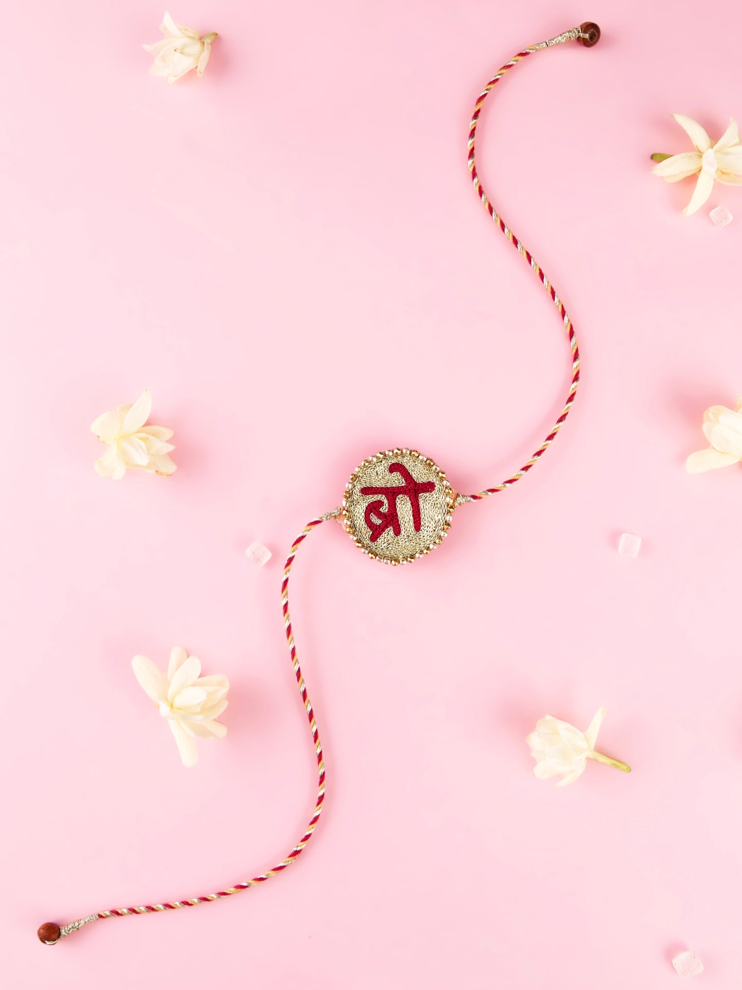 Bro Rakhi - Maroon and Gold - Rakhi for Brother by Tonoto