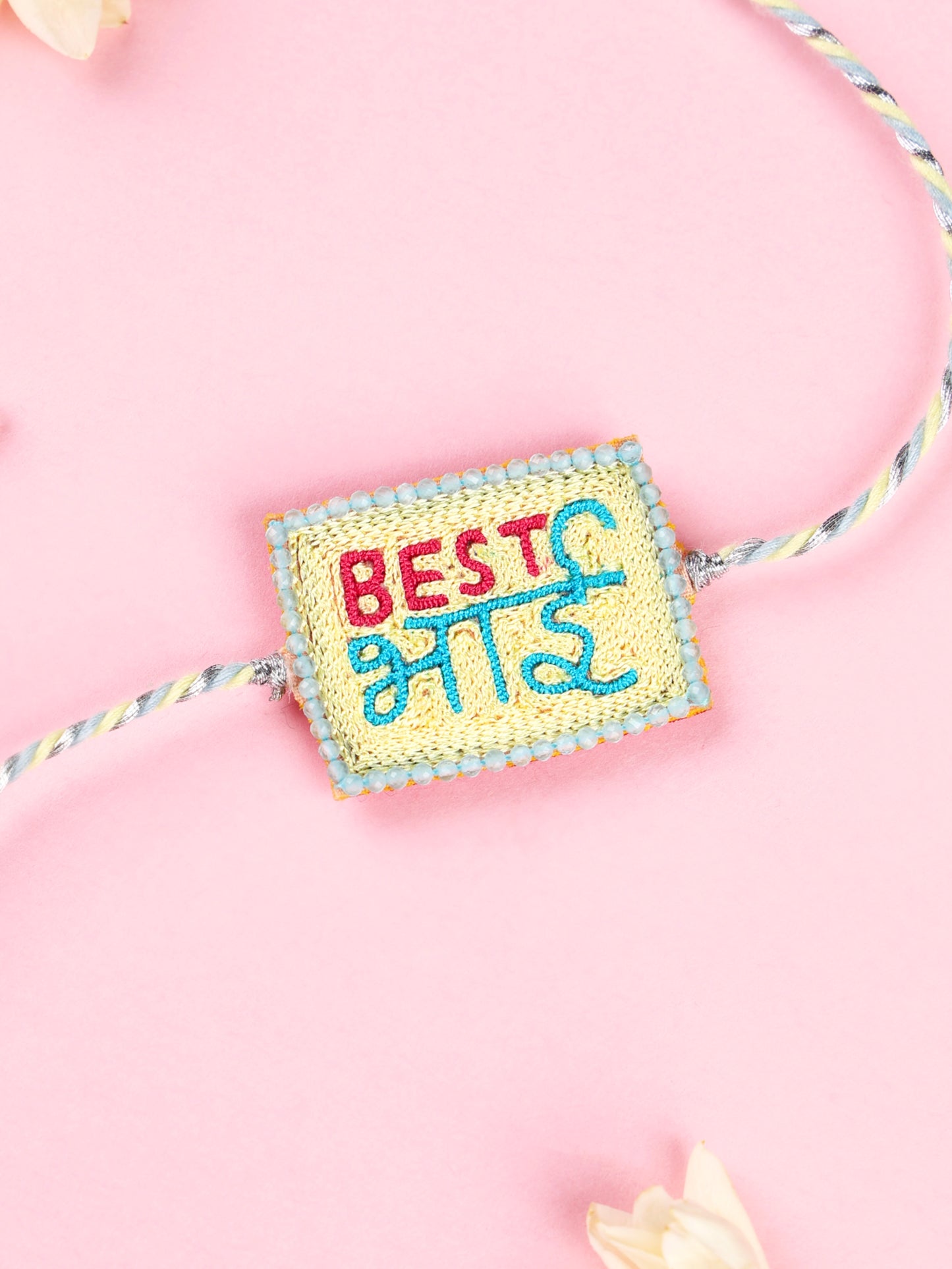 Handmade Best Bhai Yellow for Raksha Bandhan gifting