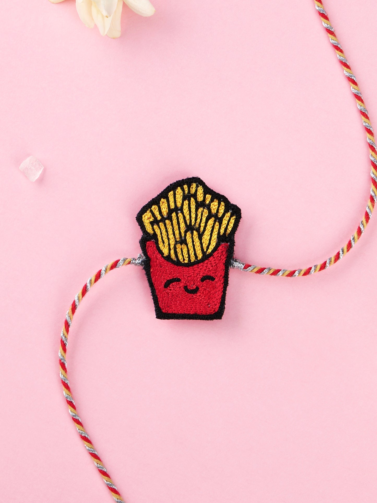 Handmade Fries Kids Rakhi for Raksha Bandhan gifting