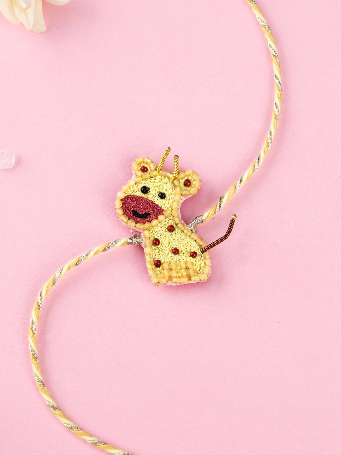Handmade Giraffe Kids Rakhi for Raksha Bandhan gifting