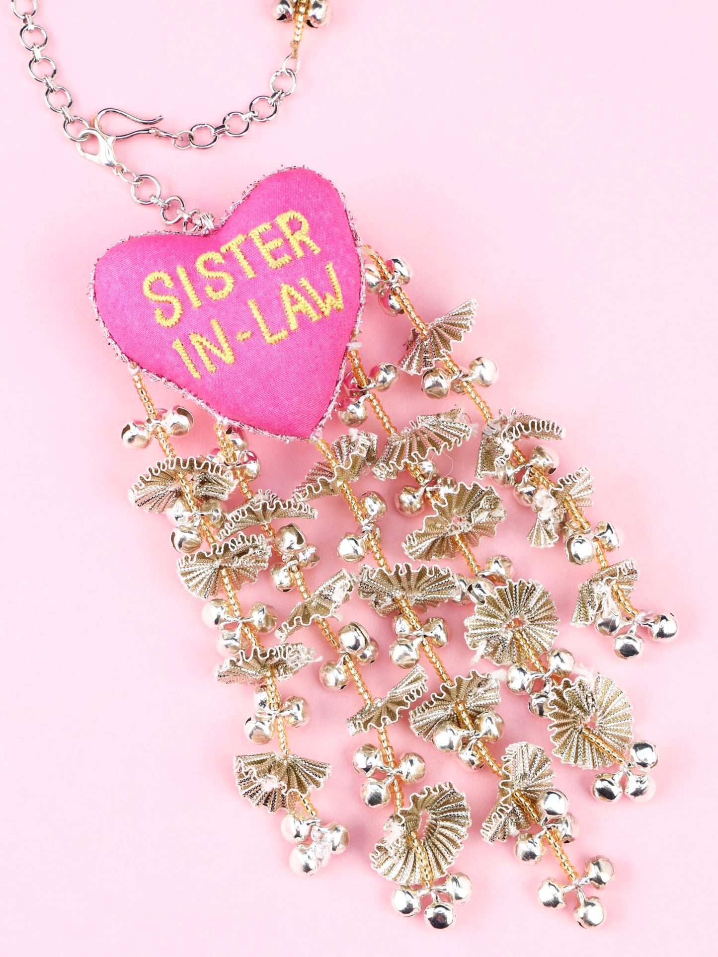 Sister In Law Lumba Rakhi - Pink