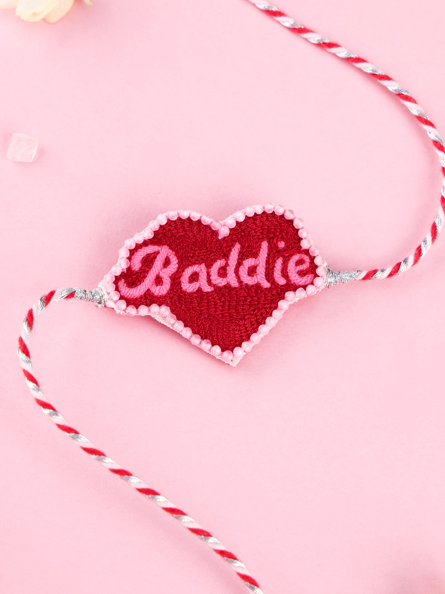 Handmade Baddie Rakhi for Raksha Bandhan gifting
