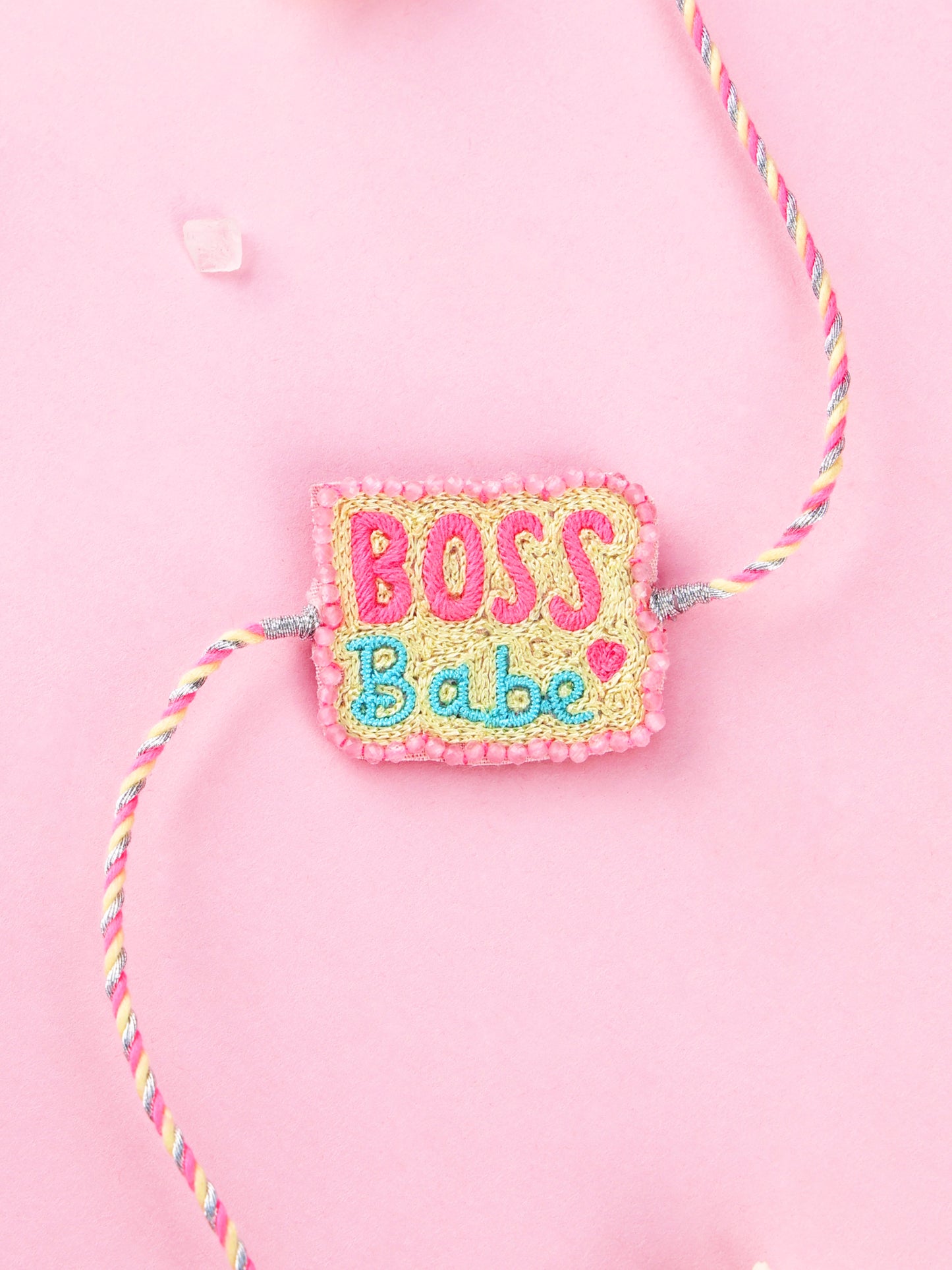 Handmade Boss Babe Rakhi for Raksha Bandhan gifting