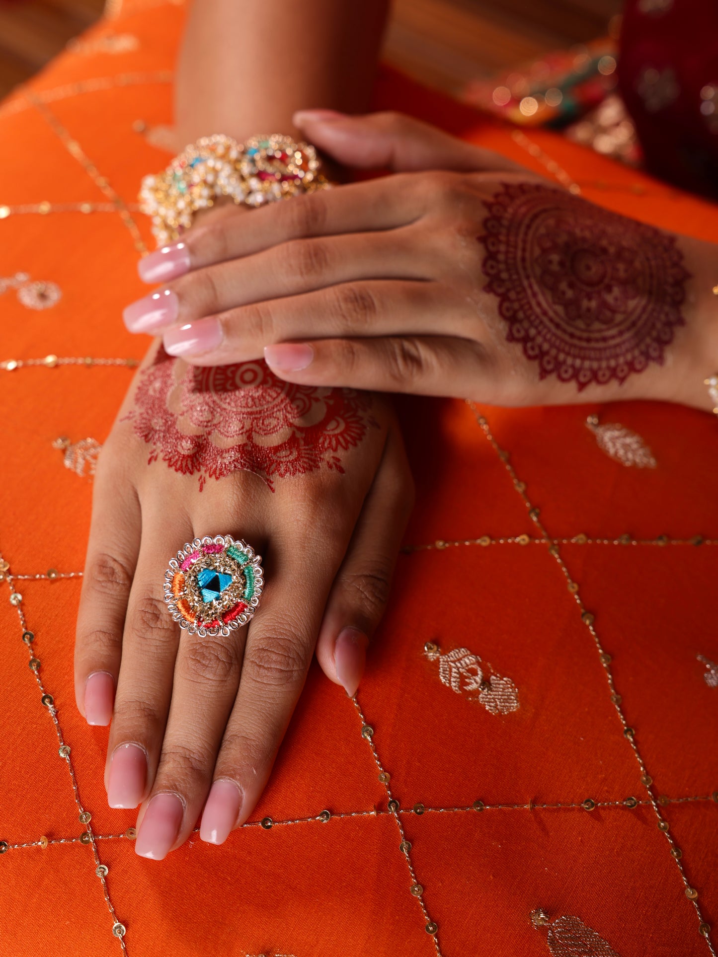 Phulkari Ring