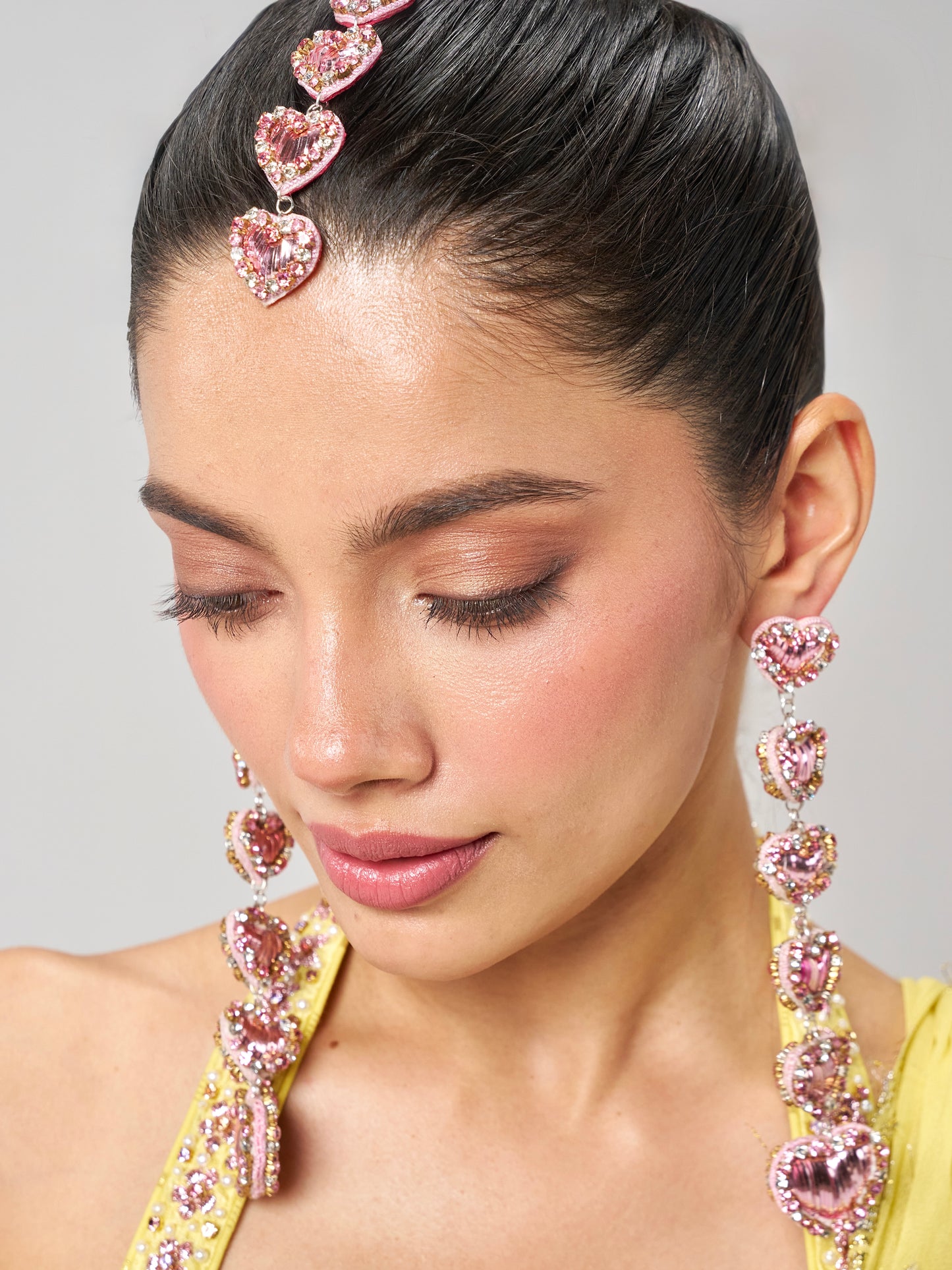 Sweetheart Sparkle Pink Mangtikka