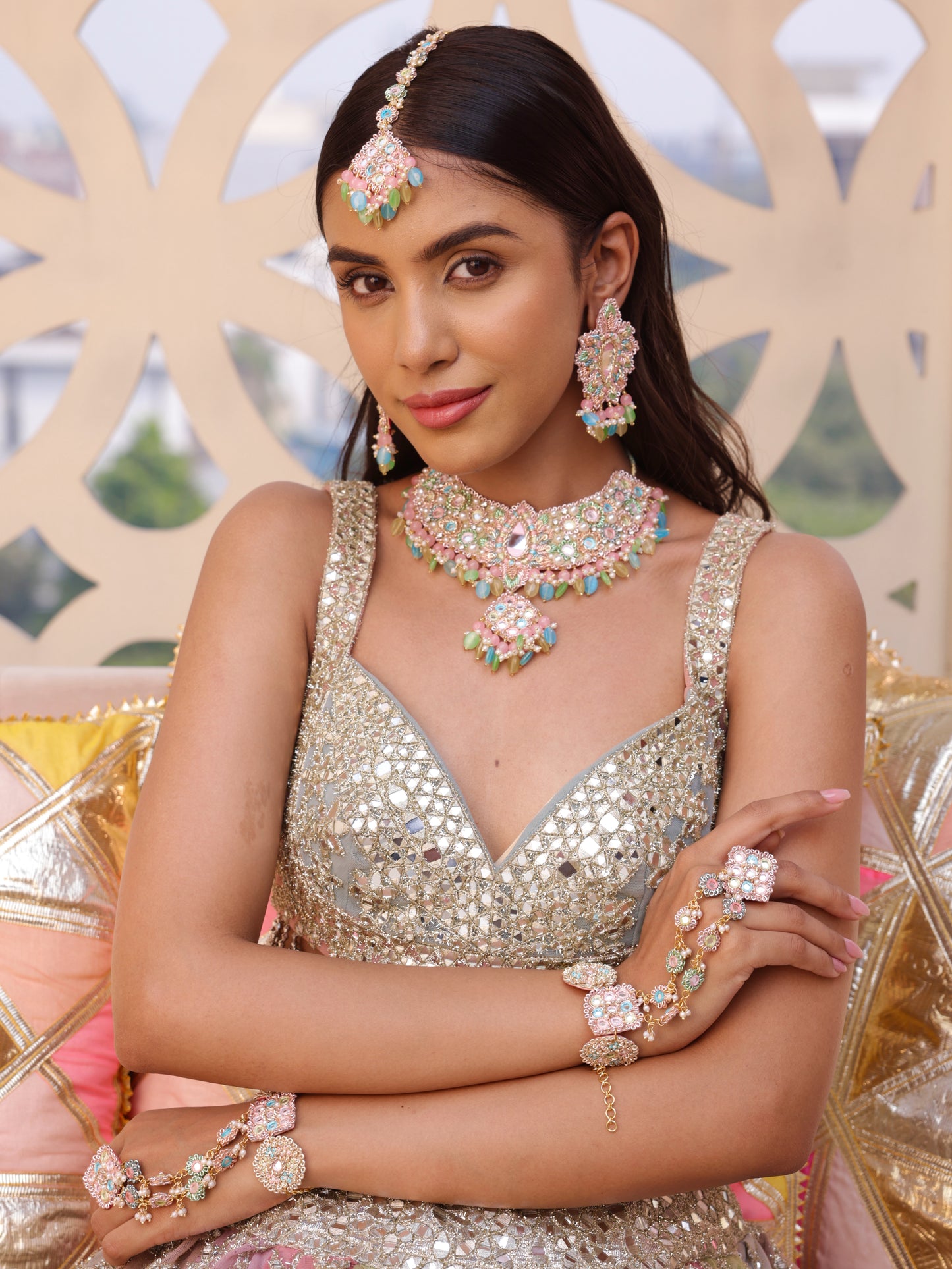 Ulfat Necklace with Drop