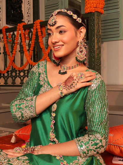 Jugni Pair of Embroidered Latkans