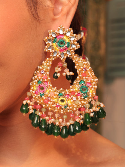 Jugni (Earrings & Mathapatti Set)
