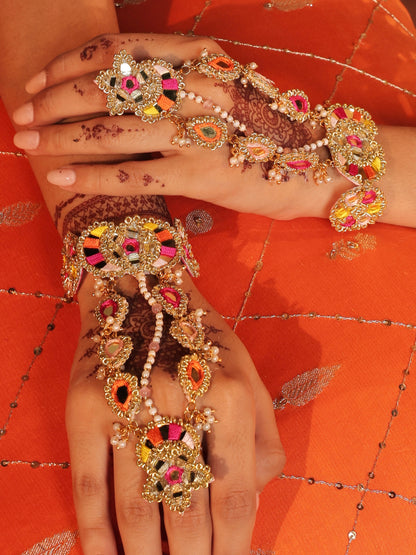 Gul Sitara Multi Pair of Hathphool