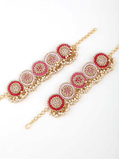 Ramya Rose Pair of Bracelets