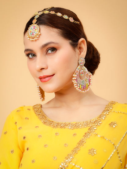 Mini Rang (Earrings & Mathapatti)