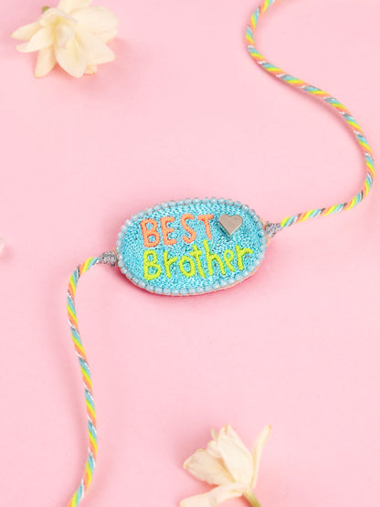 Handmade Best Brother Rakhi for Raksha Bandhan gifting