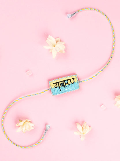 Handmade Gabru Brother Rakhi for Raksha Bandhan gifting