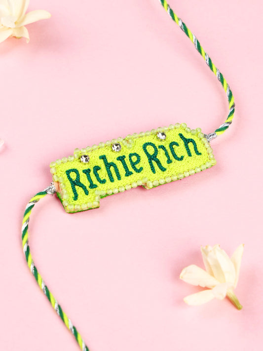Handmade Richie Rich Brother Rakhi for Raksha Bandhan gifting