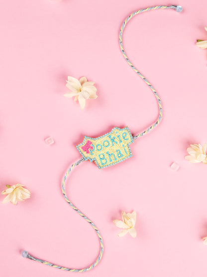 Handmade Pookie Bhai Brother Rakhi for Raksha Bandhan gifting