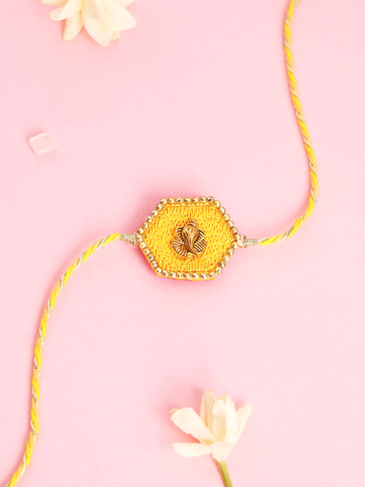 Handmade Ganesh Ji Brother Rakhi for Raksha Bandhan gifting