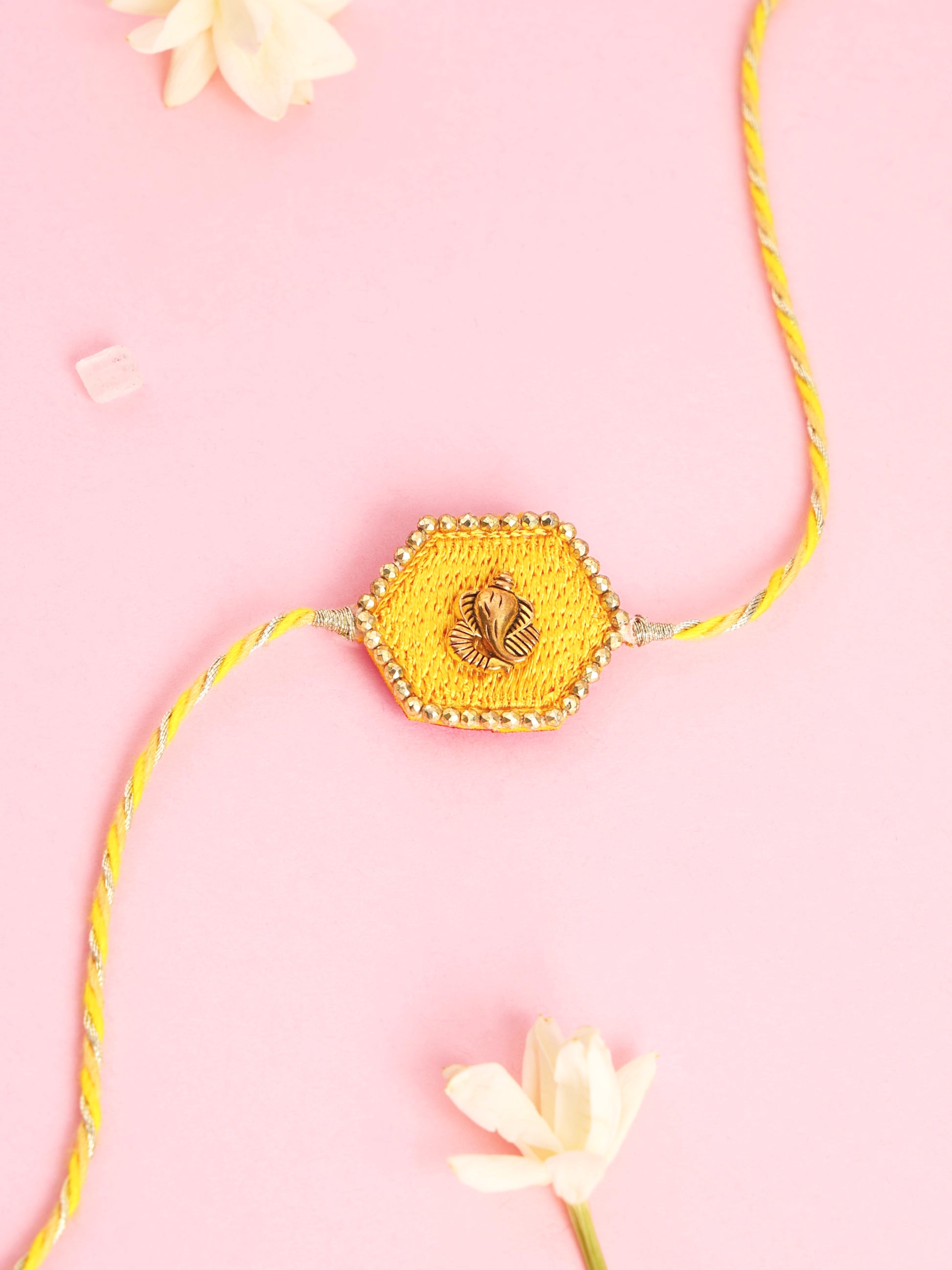 Handmade Ganesh ji Rakhi for Raksha Bandhan gifting