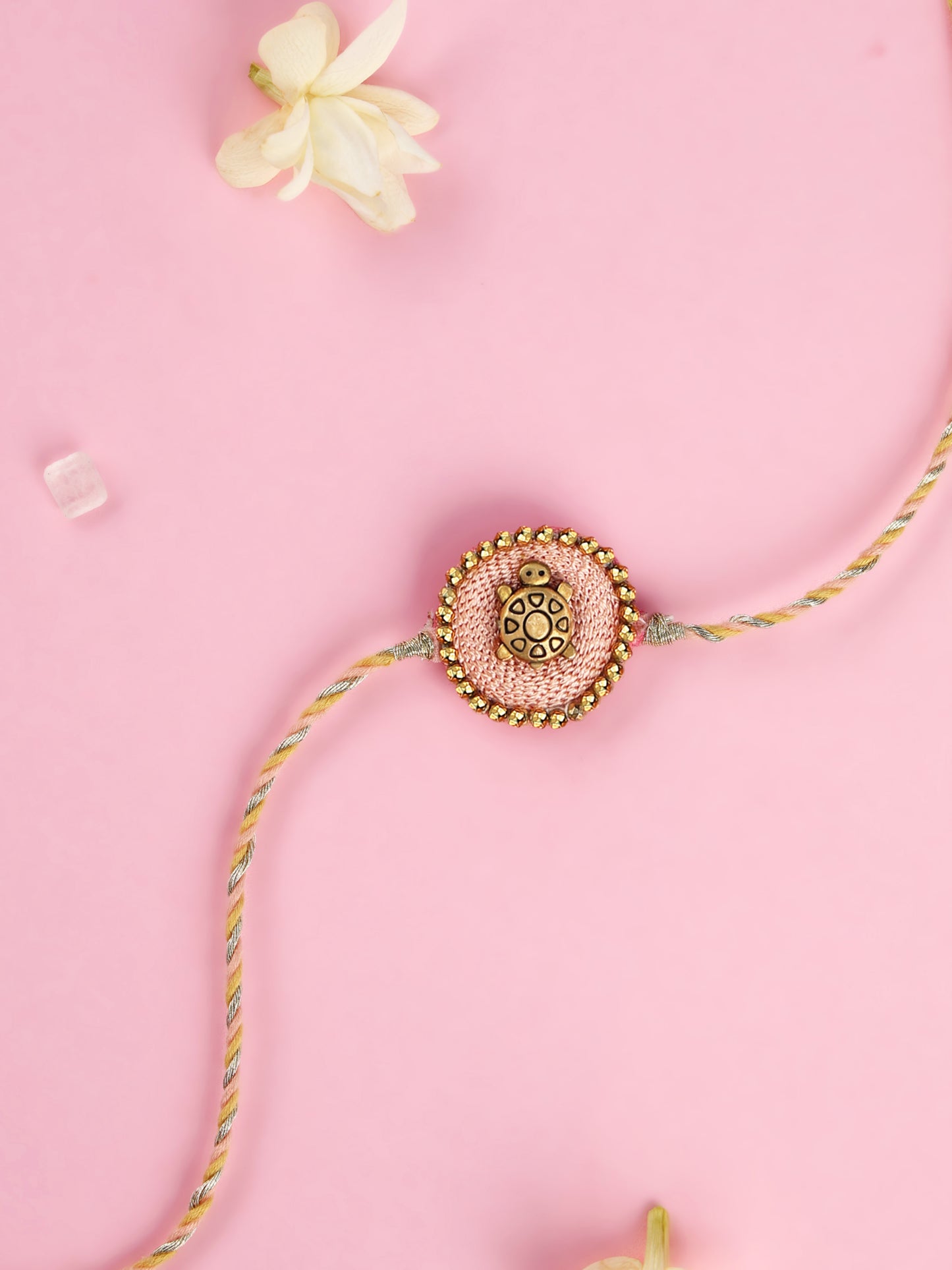 Turtle Gold Brother Rakhi