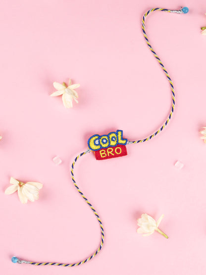 Handmade Cool Bro Brother Rakhi for Raksha Bandhan gifting