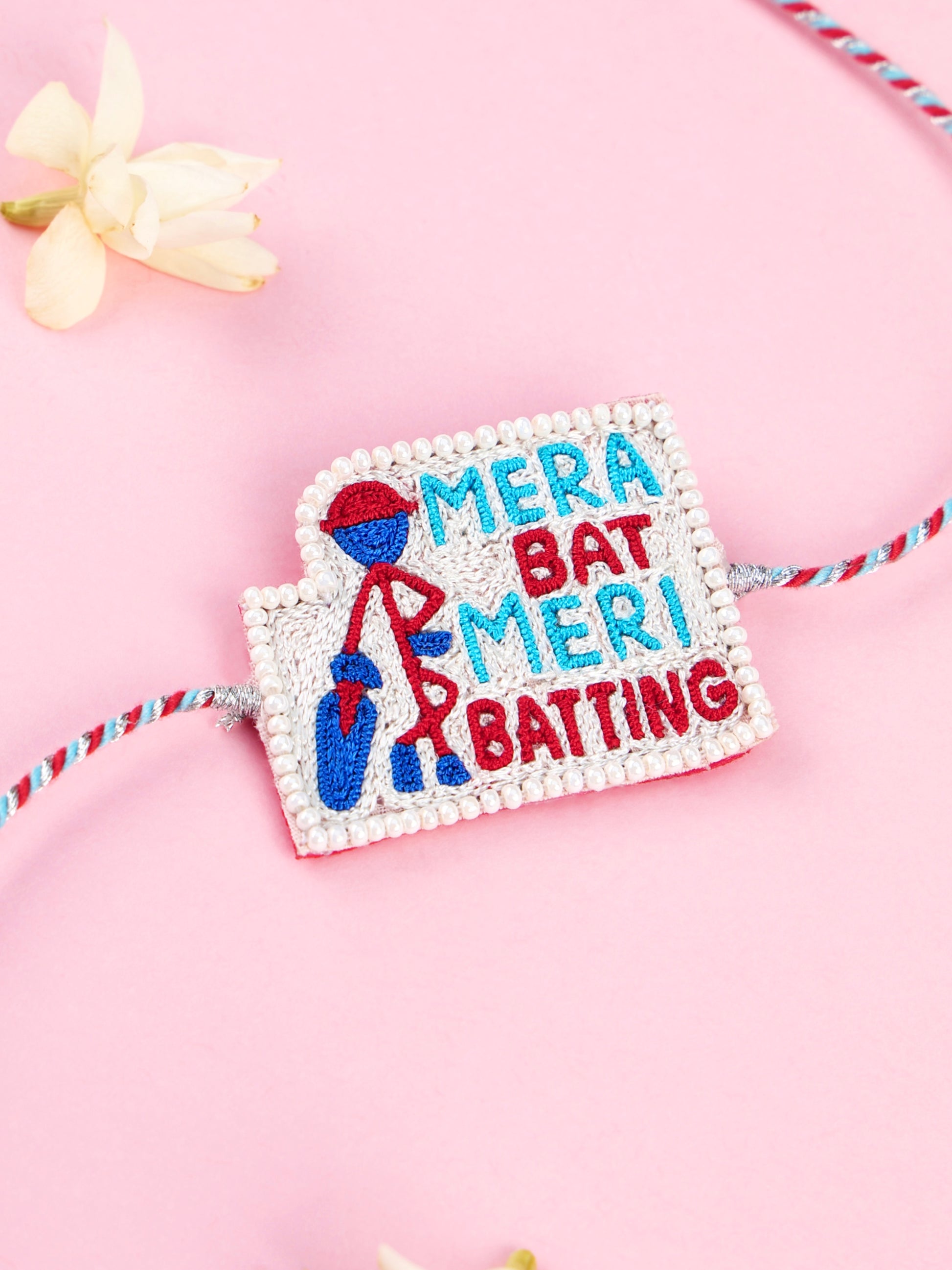 Mera Bat Meri Batting Brother Rakhi - Rakhi for Brother by Tonoto