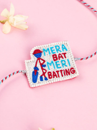 Mera Bat Meri Batting Brother Rakhi - Rakhi for Brother by Tonoto