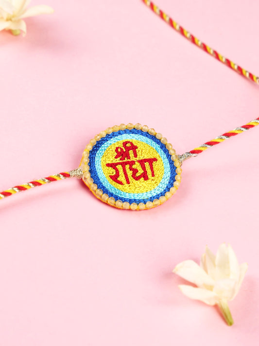 Handmade Shree Radha Rakhi for Raksha Bandhan gifting