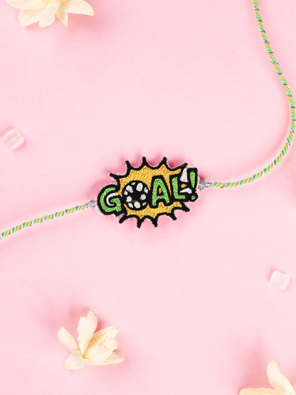 Goal Brother Rakhi - Rakhi for Brother by Tonoto