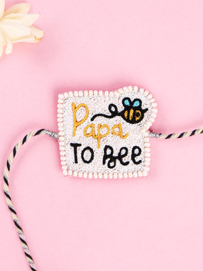 Handmade Papa To Bee Rakhi for Raksha Bandhan gifting