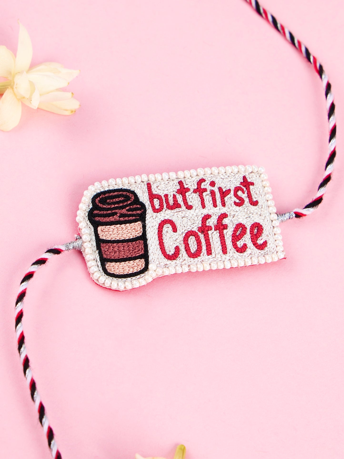 But First Coffee Rakhi - Rakhi for Brother by Tonoto