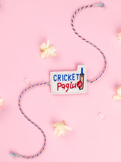 Handmade Cricket Paglu Brother Rakhi for Raksha Bandhan gifting