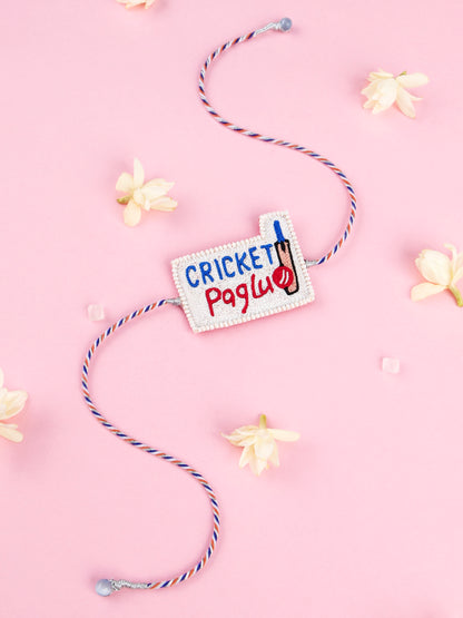 Handmade Cricket Paglu Brother Rakhi for Raksha Bandhan gifting