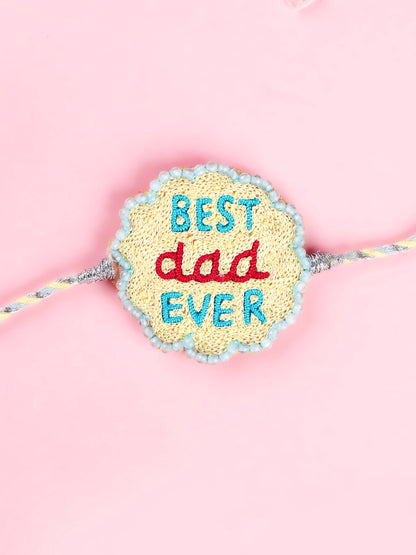 Handmade Best Dad Ever for Raksha Bandhan gifting