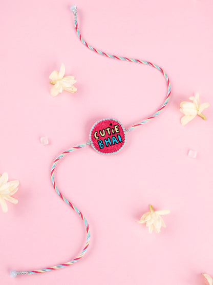 Handmade Cutie Bhai Brother Rakhi for Raksha Bandhan gifting