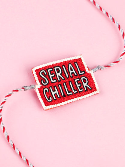 Handmade Serial Chiller Rakhi for Raksha Bandhan gifting