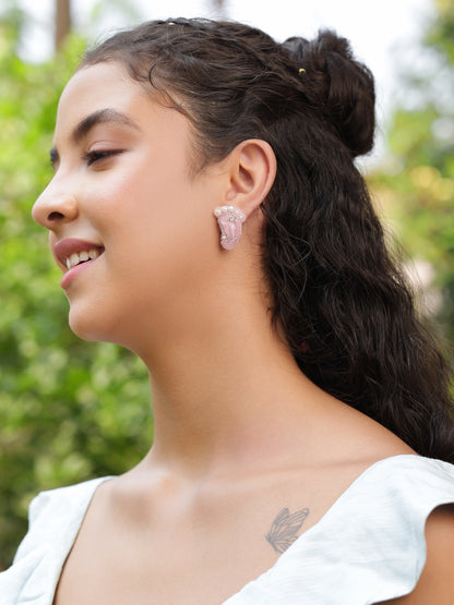 Baby Feet Stud Earrings
