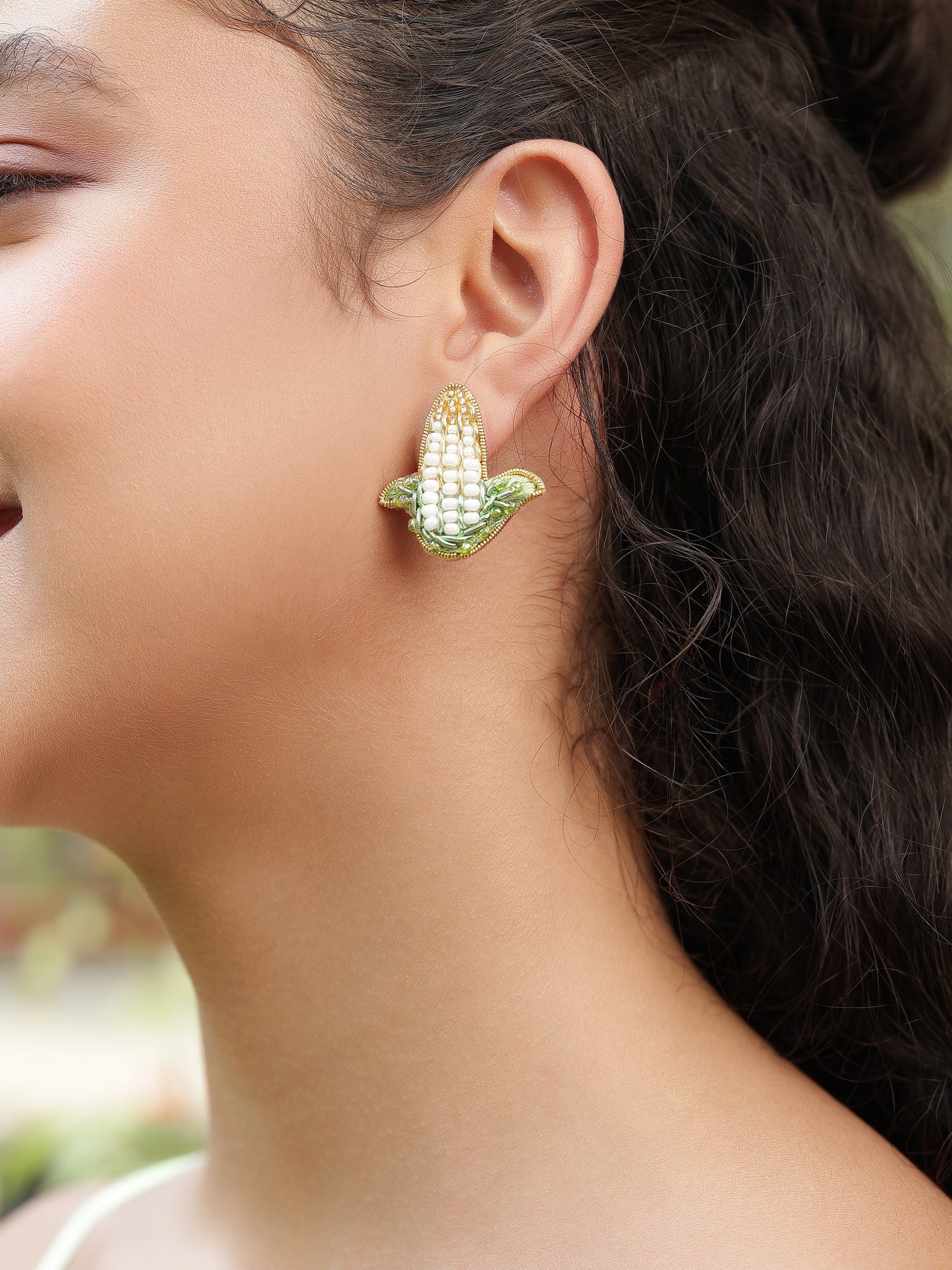 Corn Earrings