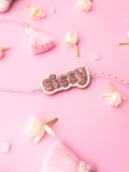 Decorative sister rakhi with sissy text