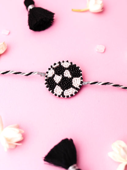 Decorative ball kids rakhi