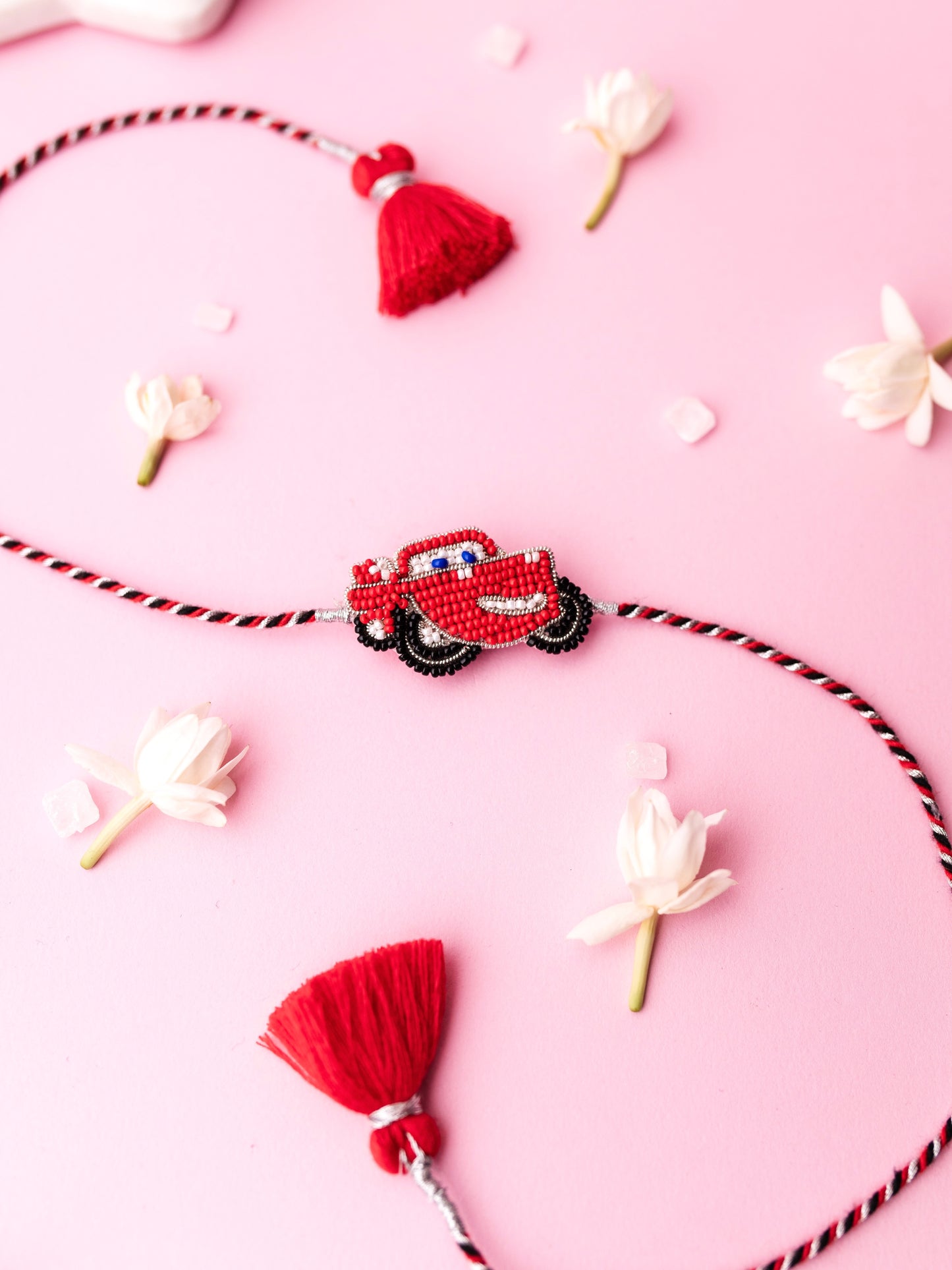 Decorative car kids rakhi