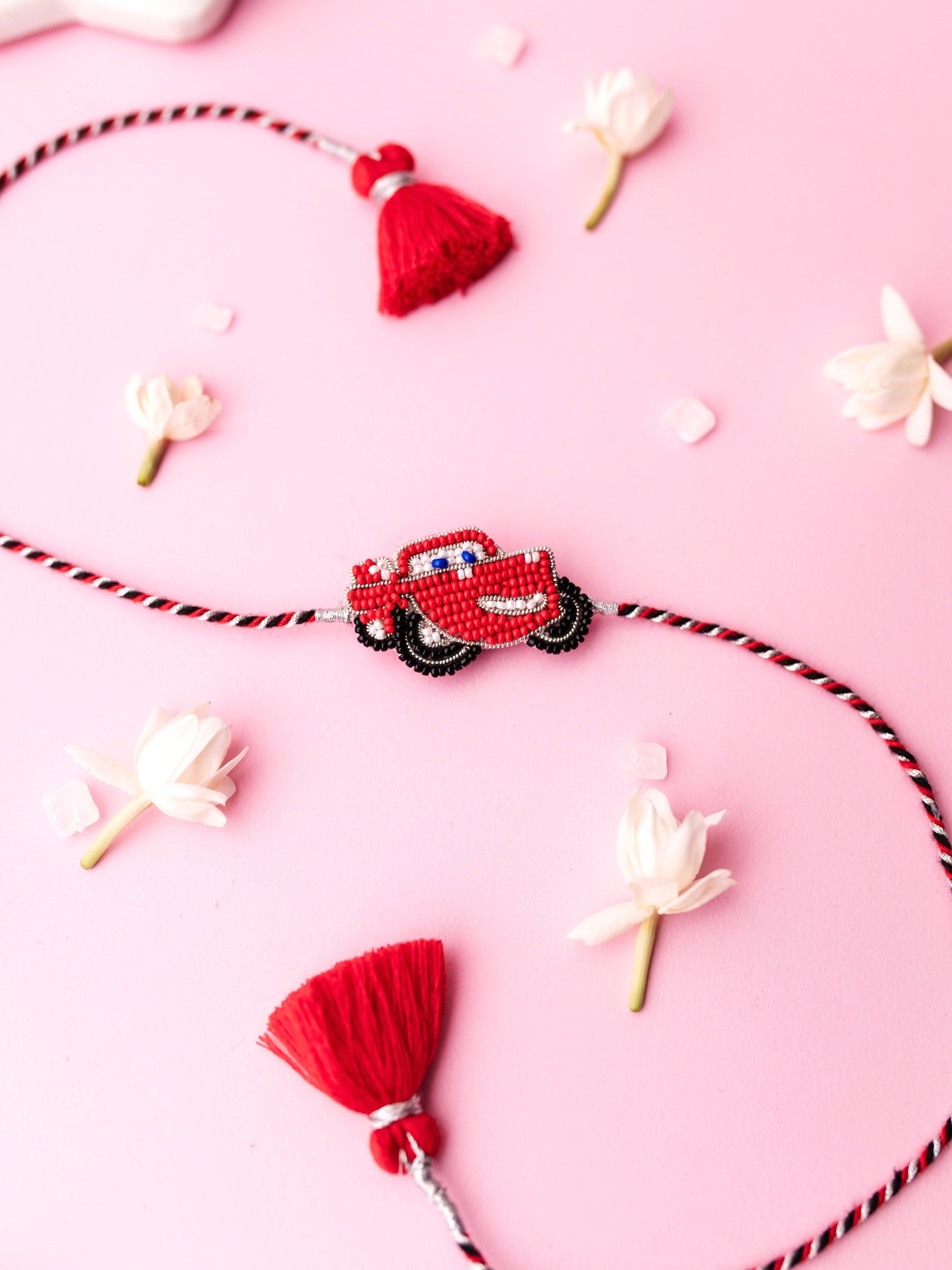 Decorative car kids rakhi