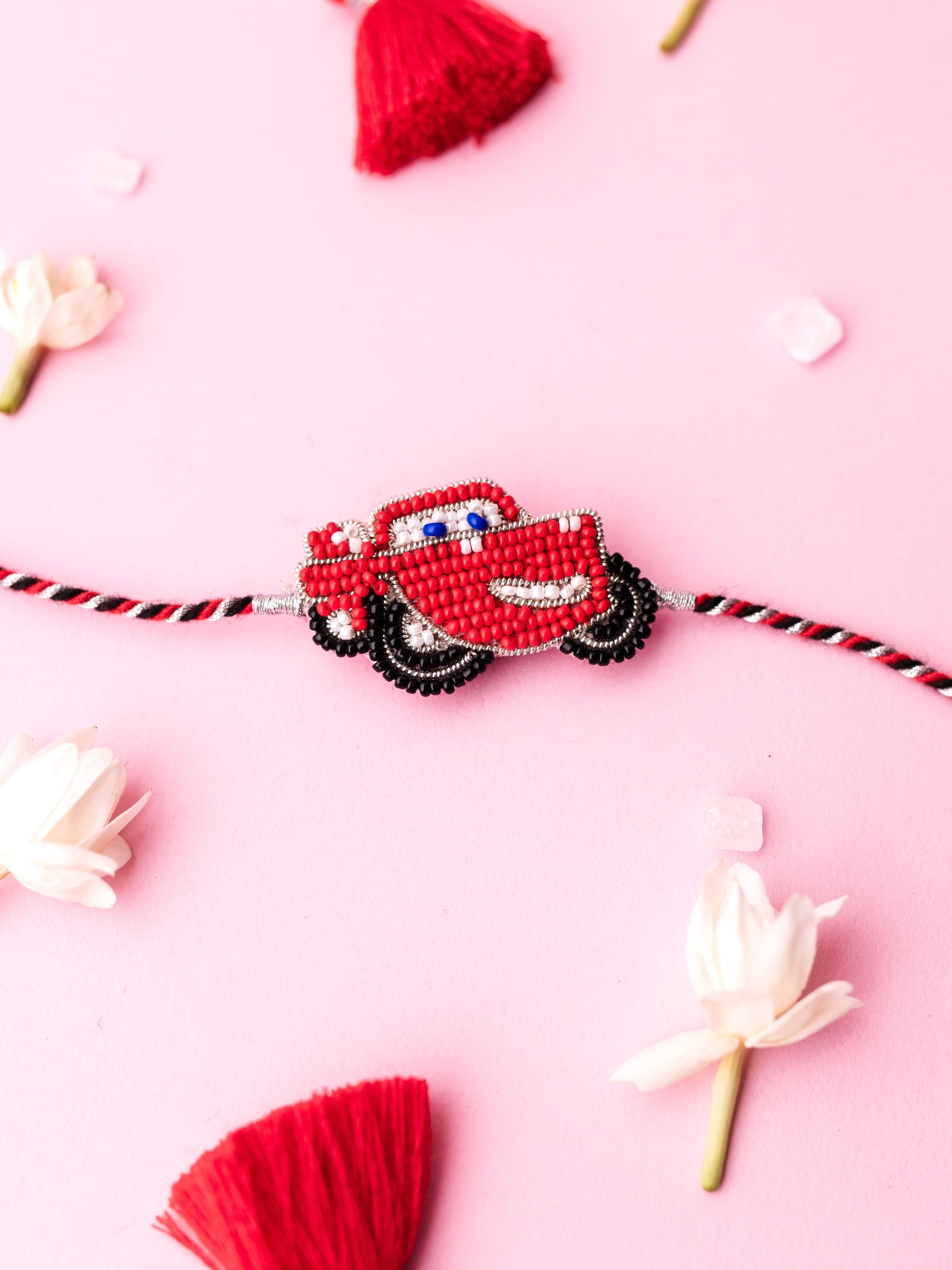 Decorative car kids rakhi