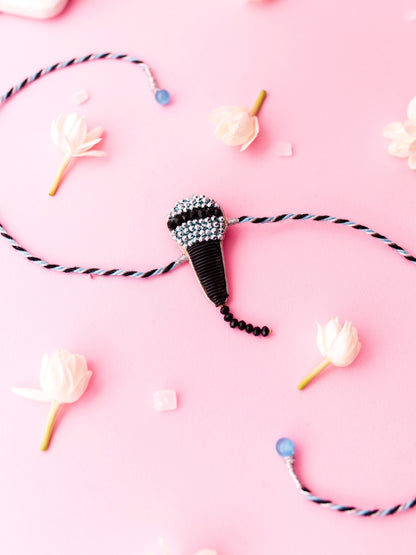 Decorative singer rakhi  