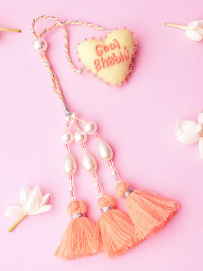 Decorative cool bhabhi lumba with pearl and tassel detail