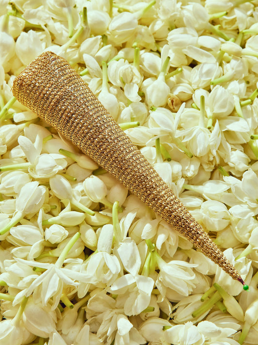 Karwa Chauth Mehendi Cone - Gold