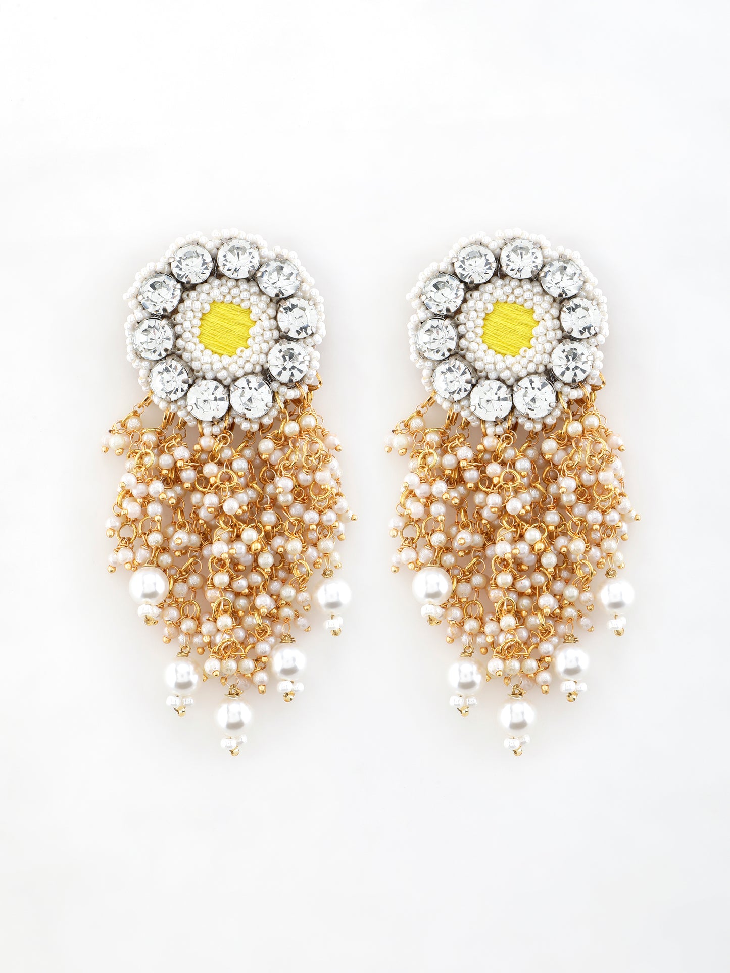 Falguni Yellow Earrings