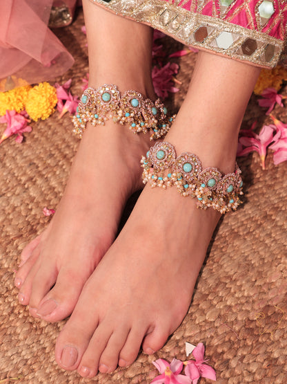 Firoza Pair of Payal