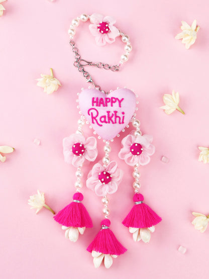 Handmade Happy Rakhi Lumba for Raksha Bandhan gifting